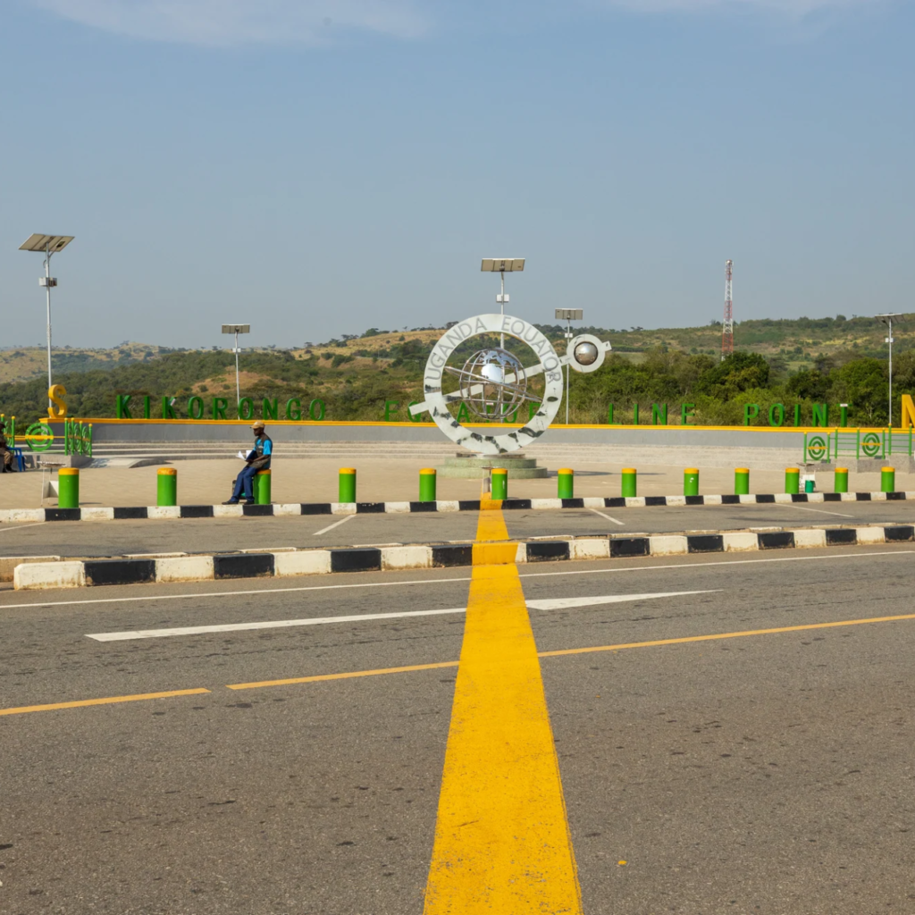 Monument uganda, the Equator, Uganda