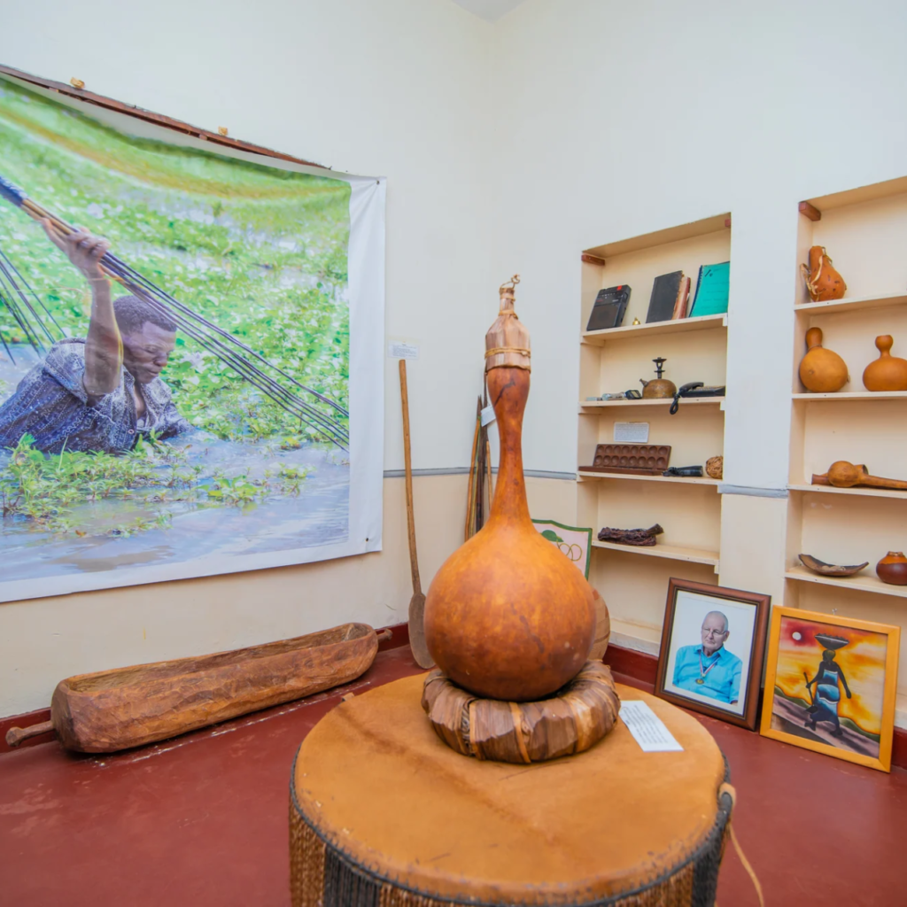 A display in a Ugandan cultural museum