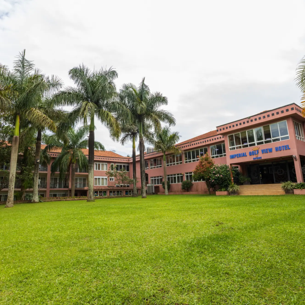 Hotel gardens, Uganda